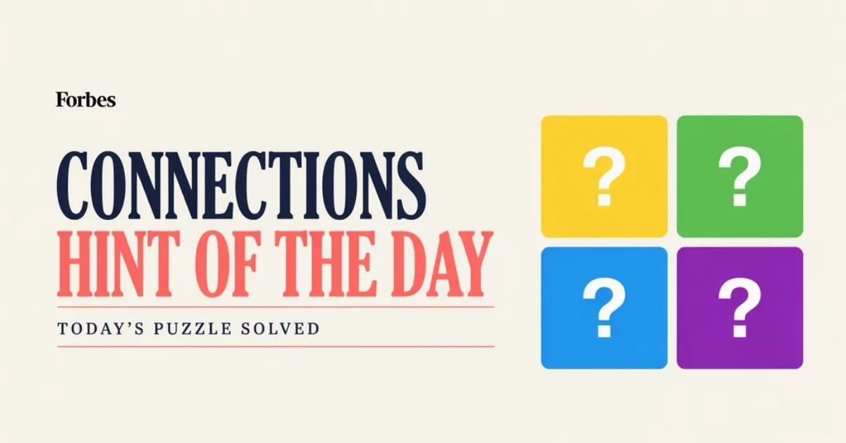Connections Hint Forbes